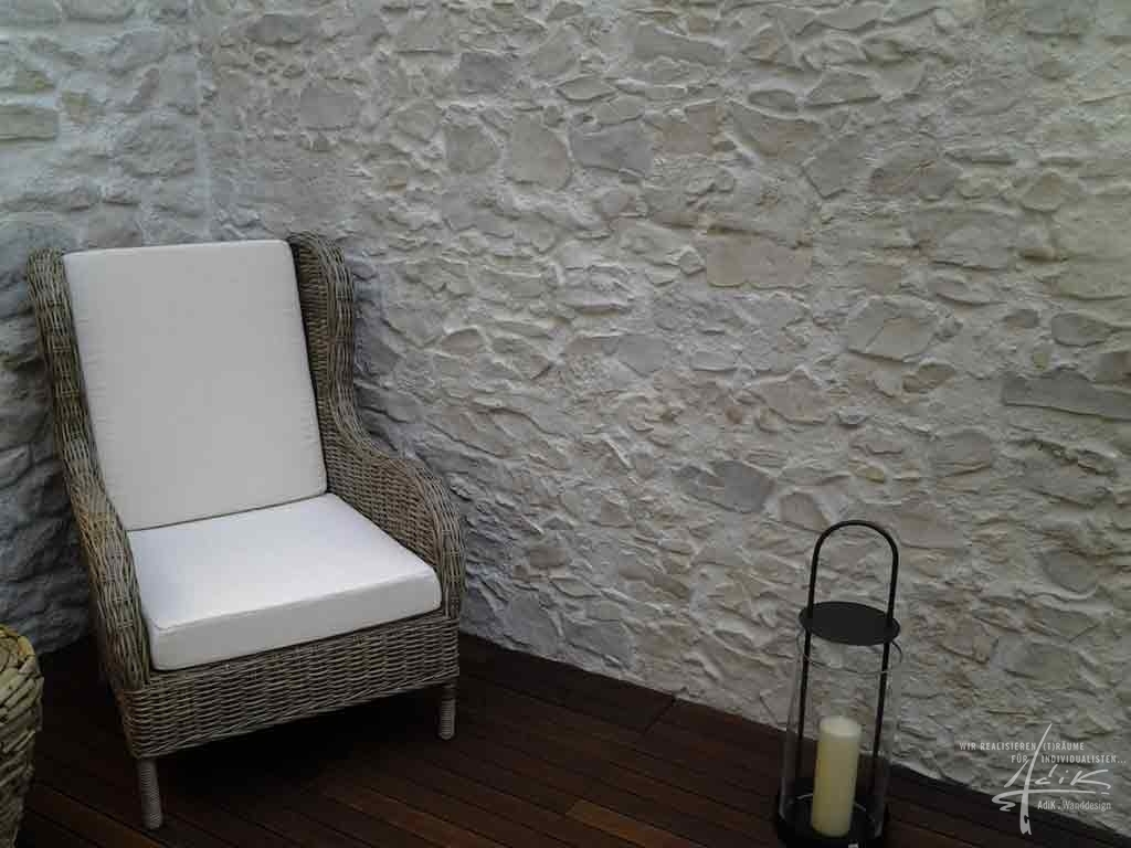 Steinwand "bruch" von adik wanddesign