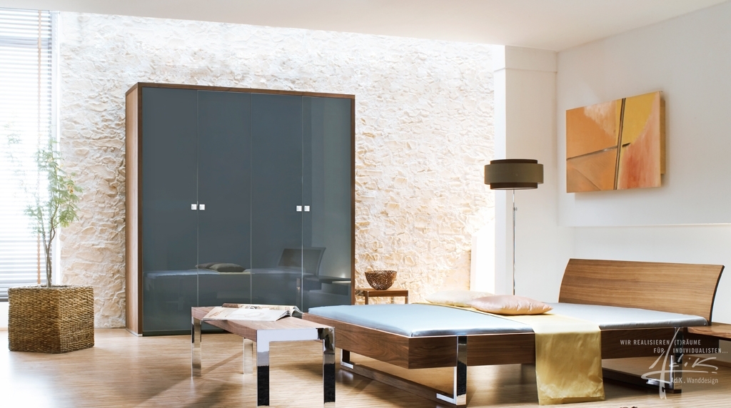 Adik wanddesign Schlafzimmer mediterran