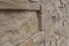Steinwand im Detail