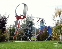 Eisenskulptur für den Garten