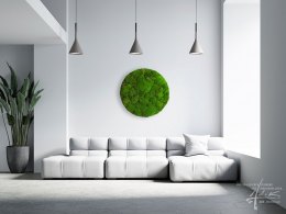 Polstermoos Designwand