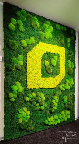 Bollmoos-Waldmooswand mit Logo
