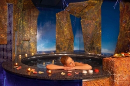 Felsen in der Therme