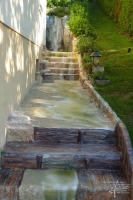 Bachgestaltung am Beton