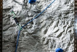 Der Felsen im Sportgeschäft