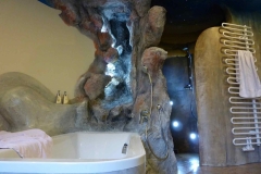 Felsen im Badezimmer