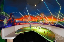 Kunstmalerei mit UV-Farben