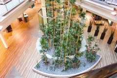 Innenhof Shoppingcenter