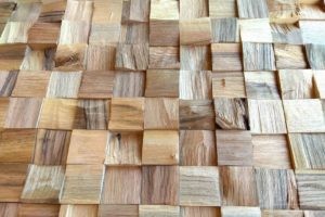 Blocks Gently - Nuss Holzpaneel Blocks Gently - Nuss