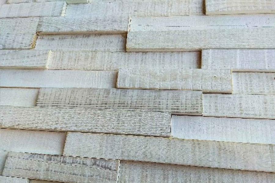 Holzvertäfelung Harmony White